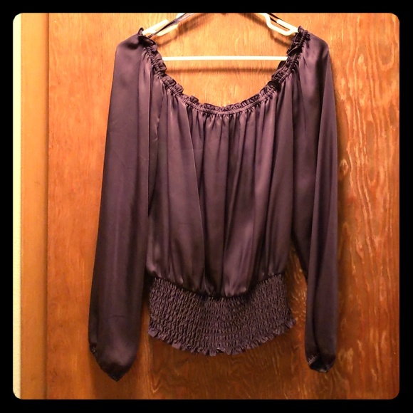 Michael Kors Tops - Purple Michael Kors long sleeve blouse